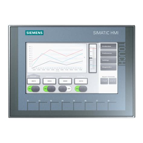 Programming Siemens HMI Included in some of the Starter Kits is a SIMATIC Basic Panel (KTP) 2nd generation. . Siemens simatic hmi touch panel manual